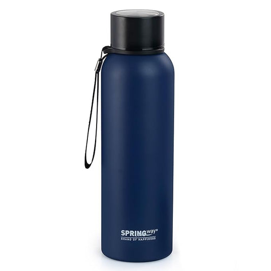 Hydro Hike Stainless Steel Vacuum Insulated Thermos Bottle, 700ml - Durable, Leakproof (Royal Blue)