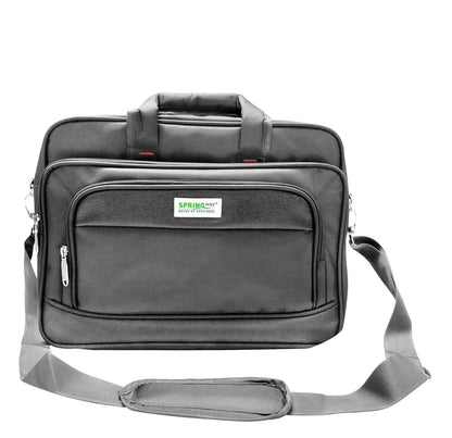 File Slim Bag (Black) | Elegant & Compact Design | Lightweight | Ideal for Documents, Meetings & Travel