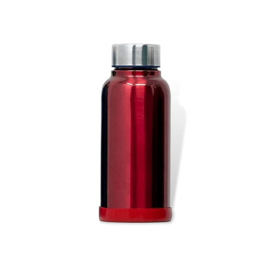 Eco Neer Style Stainless Steel Water Bottle, 500ml - Sleek & Stylish Design, Leakproof, BPA-Free, and Lightweight (Red)