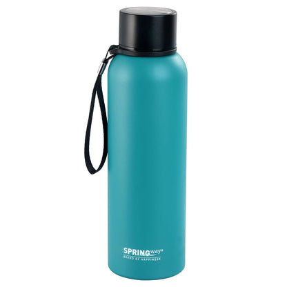 Hydro Hike Stainless Steel Vacuum Insulated Thermos Bottle, 700ml - Durable, Leakproof (Light Blue)