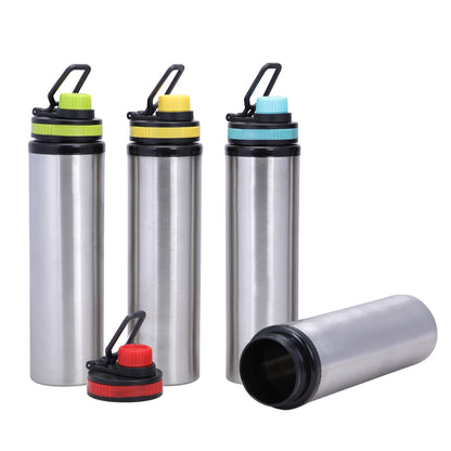 Eco Neer Thunder Stainless Steel Water Bottle 900ml | Set of 4 | Multicolor | Leakproof & Durable