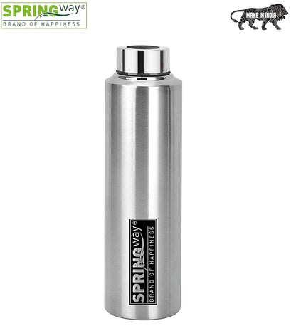 Eco-Neer Stainless Steel Water Bottle, 1000ml (Set of 4) | Leakproof, BPA-Free, and Eco-Friendly Hydration Solution