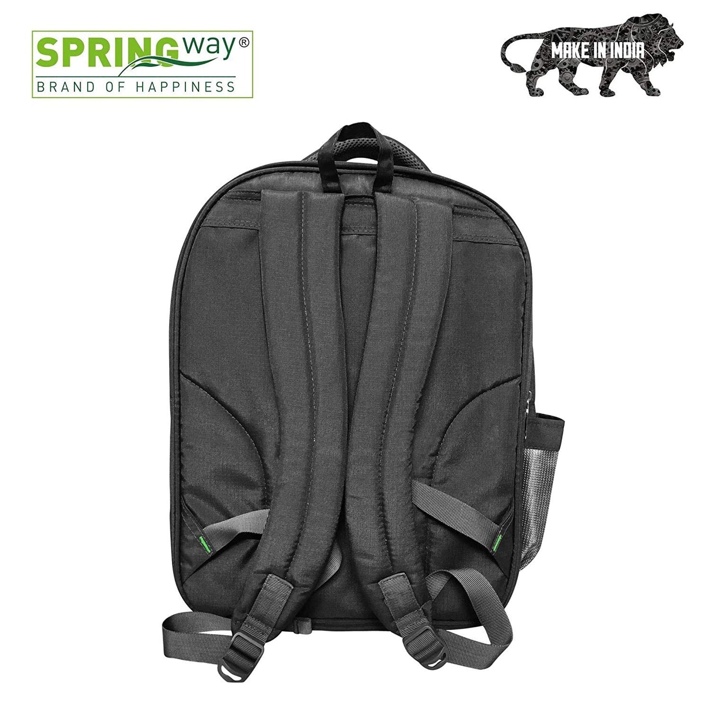 Laptop Bag 15.6 Inch | Stylish & Durable | Water-Resistant with Multiple Compartments (Black)