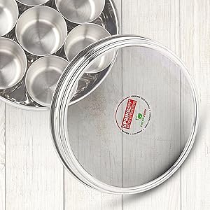 Swaad Stainless Steel Masala Dabba - 7 Containers