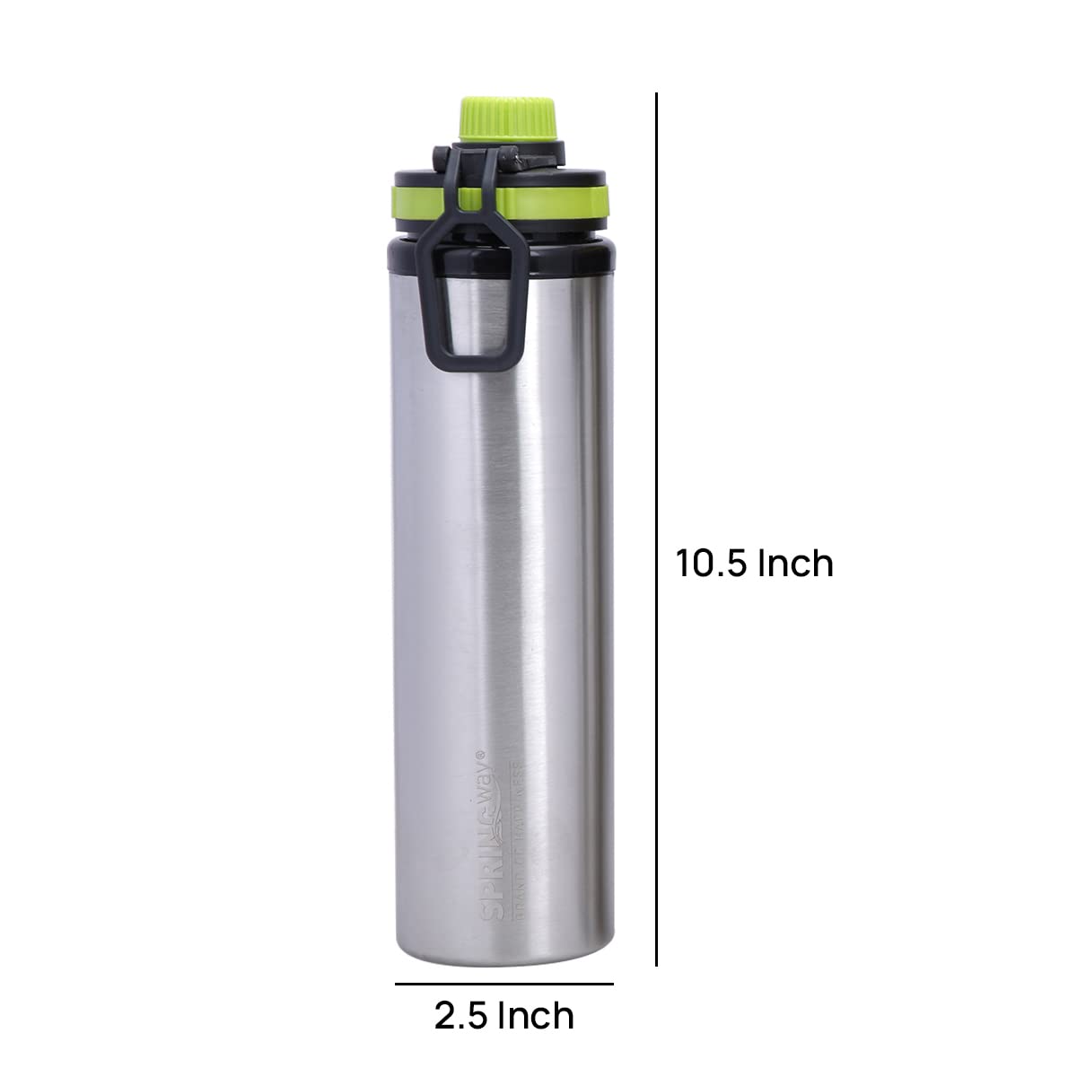 Eco Neer Thunder Stainless Steel Water Bottle 900ml | Set of 4 | Multicolor | Leakproof & Durable